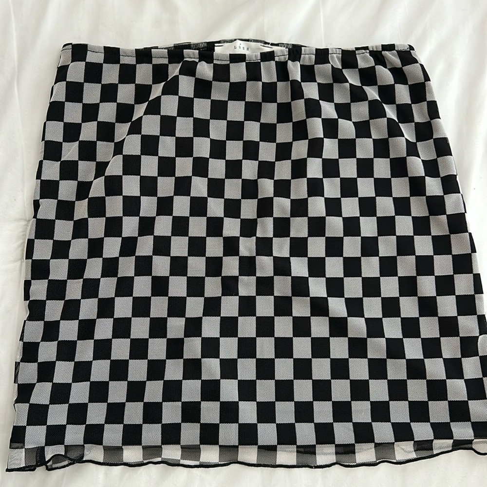 Checkerboard Skirt